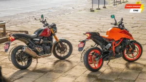 Triumph KTM bikes